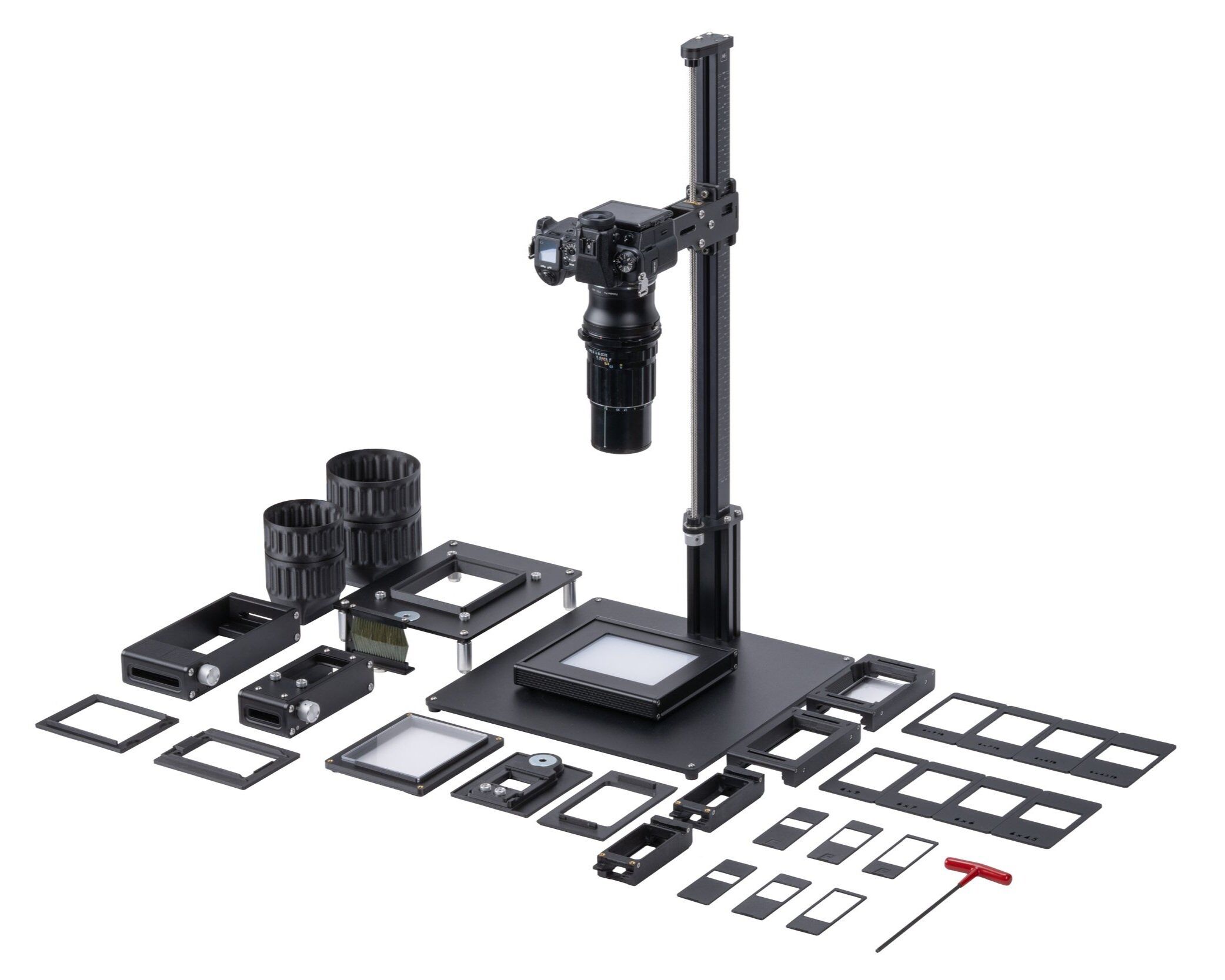 The Pro Kit for 35mm, 120 and 4x5 Film Scanning